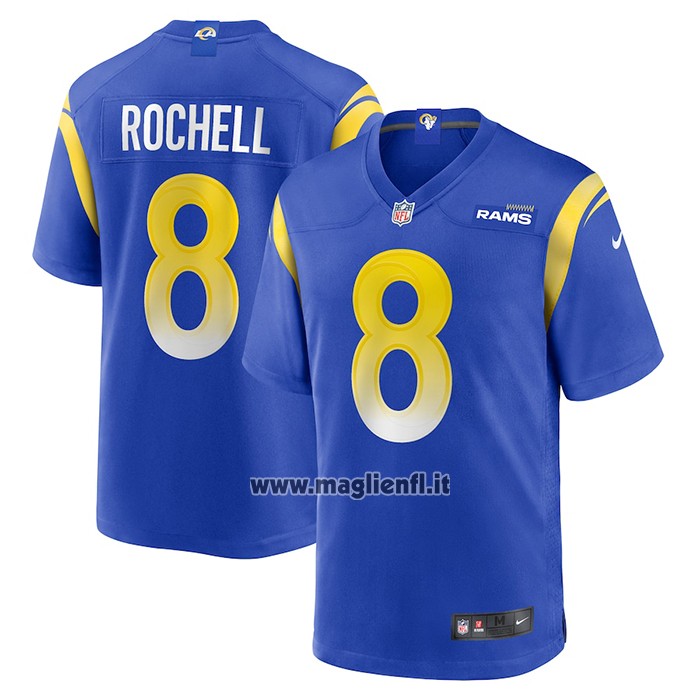 Maglia NFL Game Los Angeles Rams Robert Rochell Home Blu
